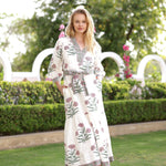 Maison Marigold Dress XS / Pink Flower Capri Maxi Dress