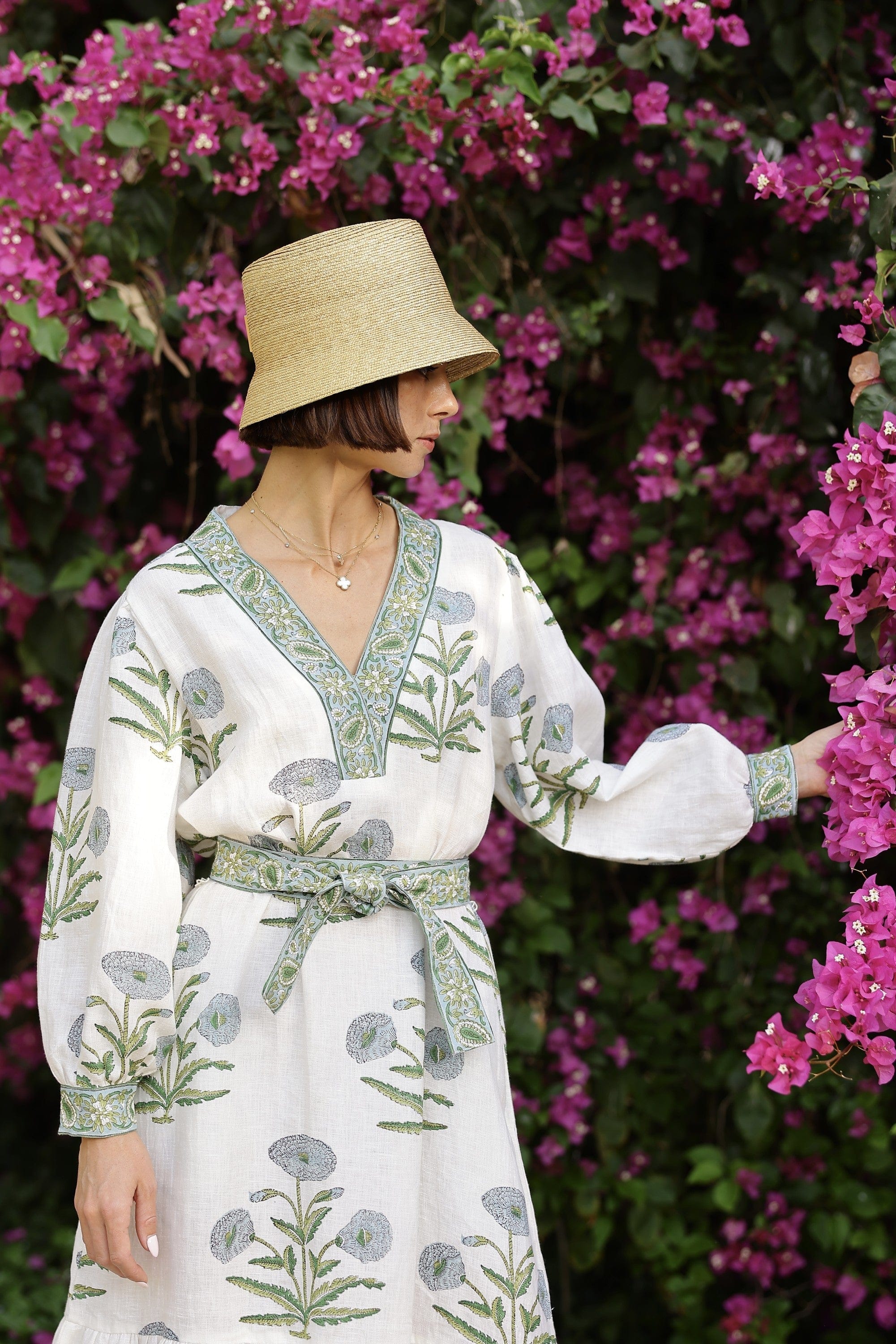 Maison Marigold Dress Capri Maxi Dress