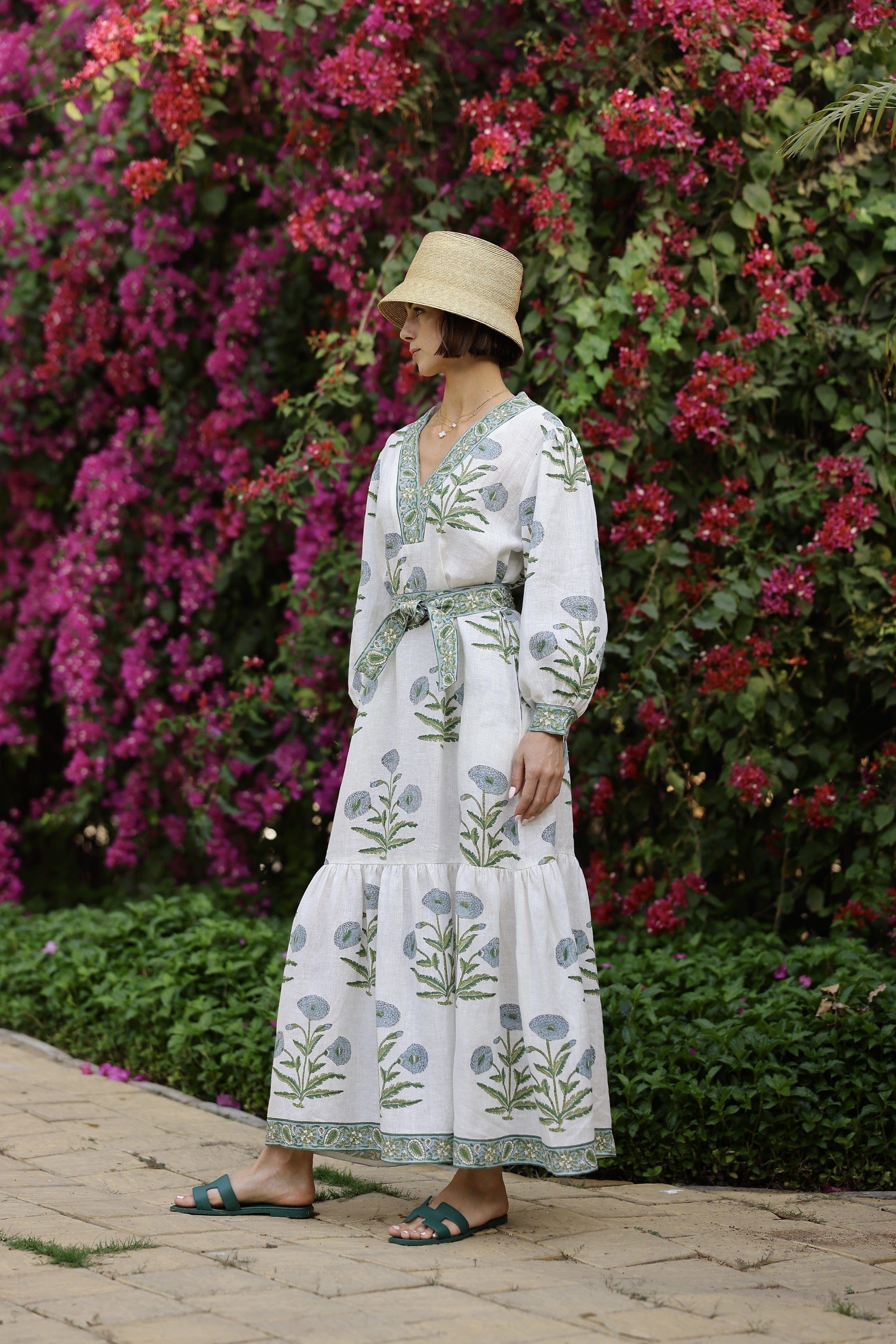 Maison Marigold Dress Capri Maxi Dress