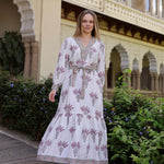 Maison Marigold Dress XS / Pink Palm Capri Maxi Dress