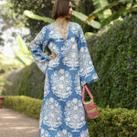 Maison Marigold Dress XS / Blue Bouquet Doha Kaftan