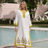 Maison Marigold Dress XS/S / Green Paisley Hampton Kaftan