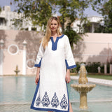 Maison Marigold Dress XS/S / Indigo Paisley Hampton Kaftan