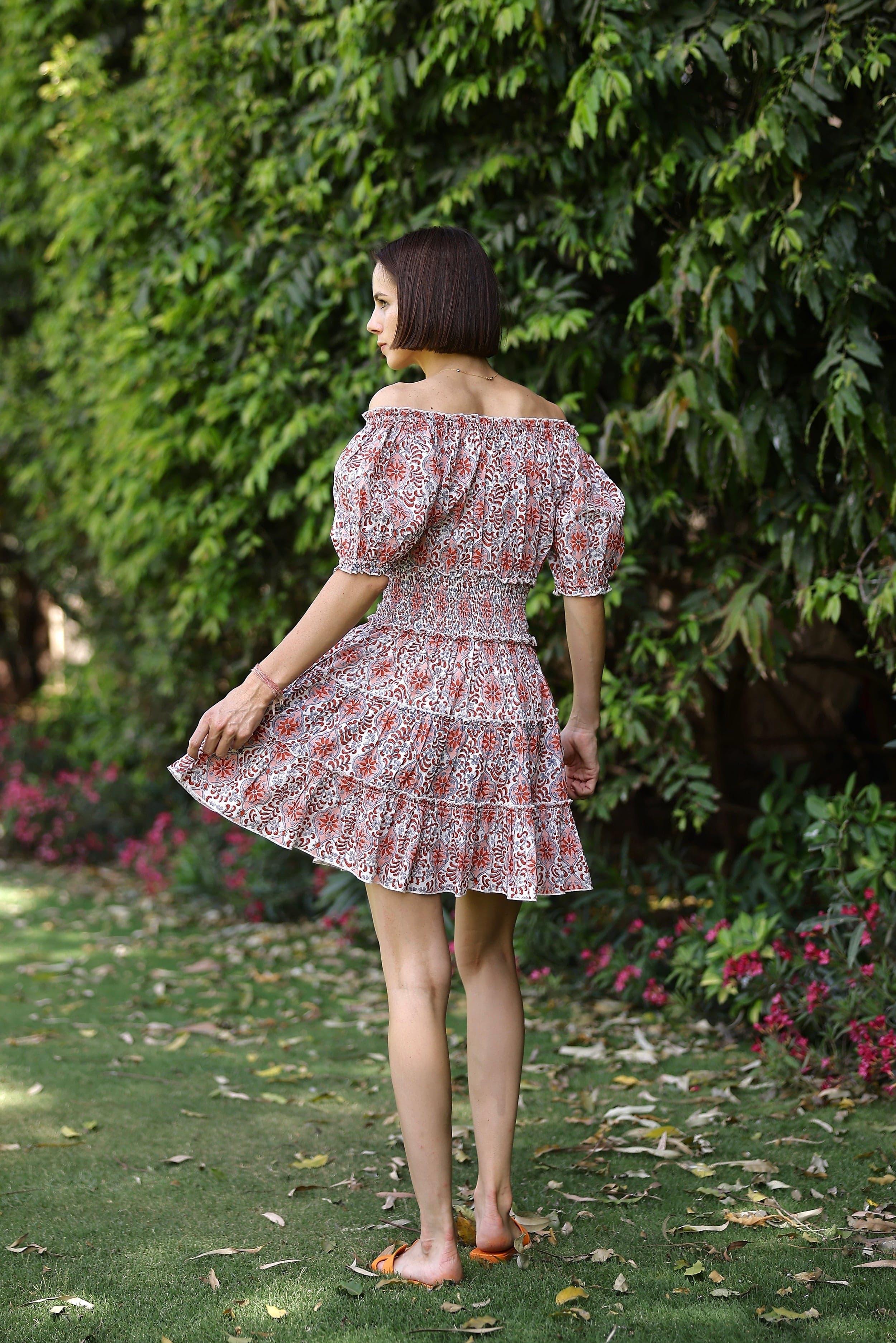 Maison Marigold Dress Ibiza Mini Dress