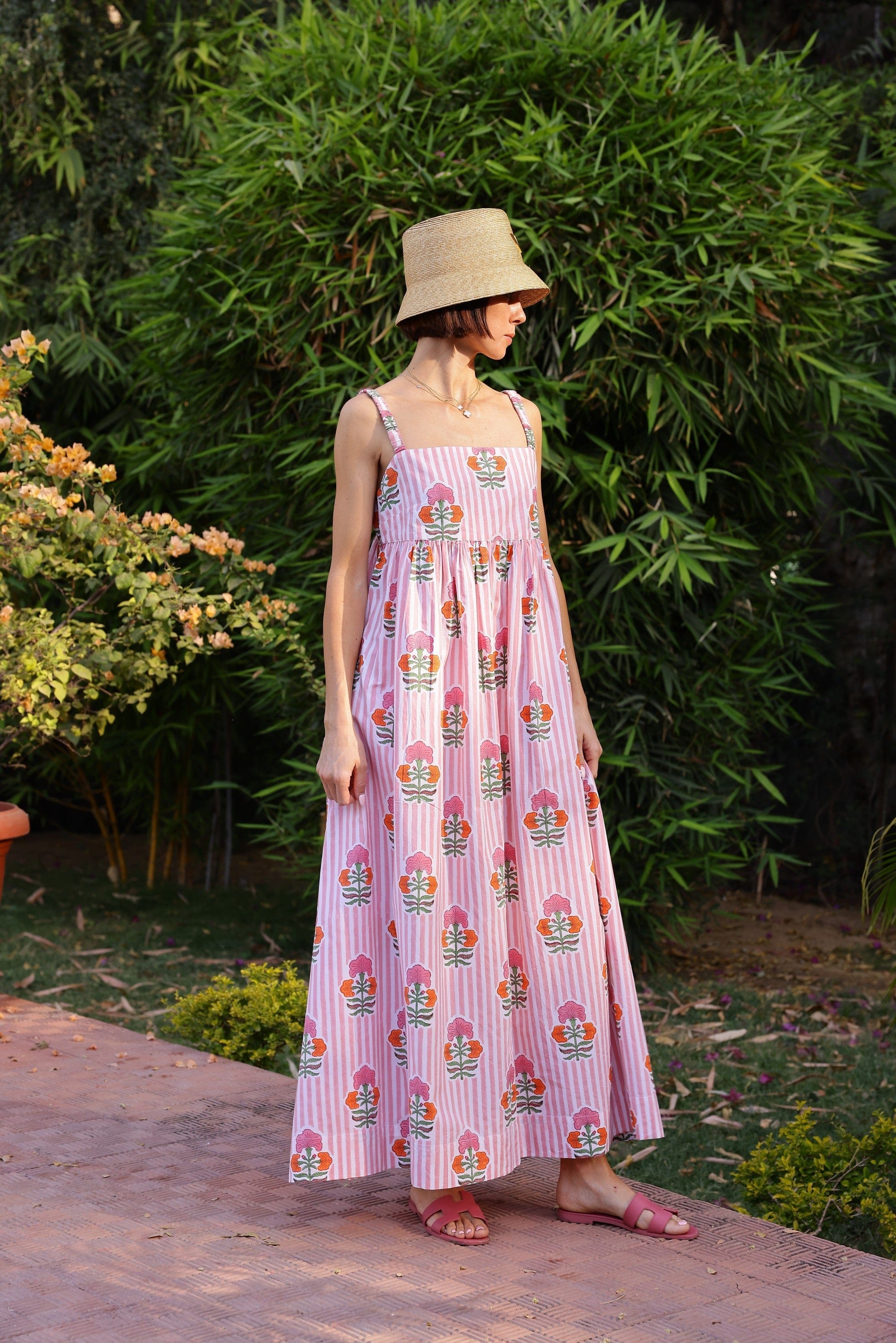 Maison Marigold Dress S / Pink/Orange Laguna Sun Dress