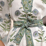 Maison Marigold Dress S / Blue Flower Mykonos Mini