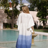 Maison Marigold Dress Nantucket Kaftan Dip Dye
