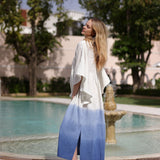 Maison Marigold Dress Nantucket Kaftan Dip Dye
