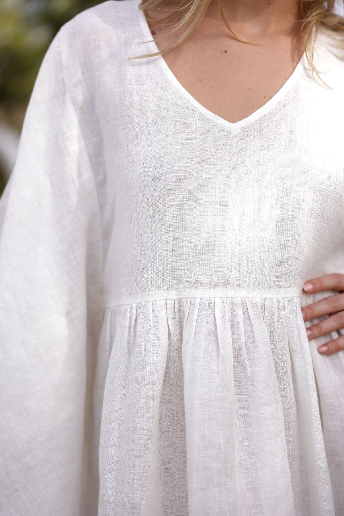 Maison Marigold Dress Nantucket Kaftan Dip Dye