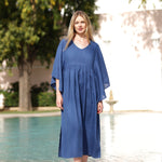 Maison Marigold Dress XS/S / Indigo Nantucket Kaftan