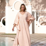 Maison Marigold Dress XS/S / Pink Nantucket Kaftan