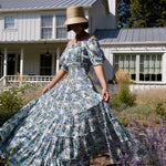 Maison Marigold Dress XS/S / Blue Green Paisley Santorini Maxi