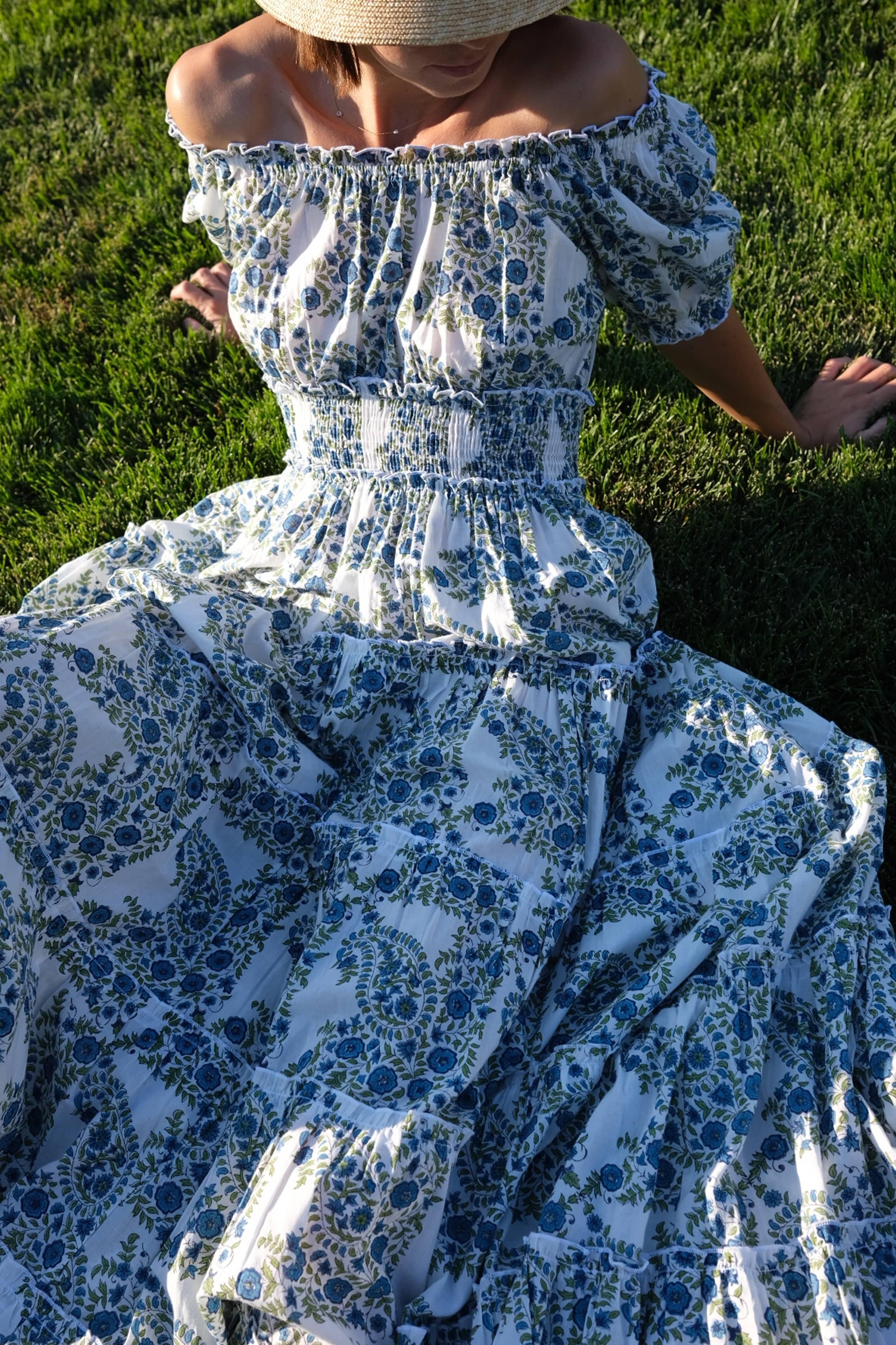 Maison Marigold Dress Santorini Maxi