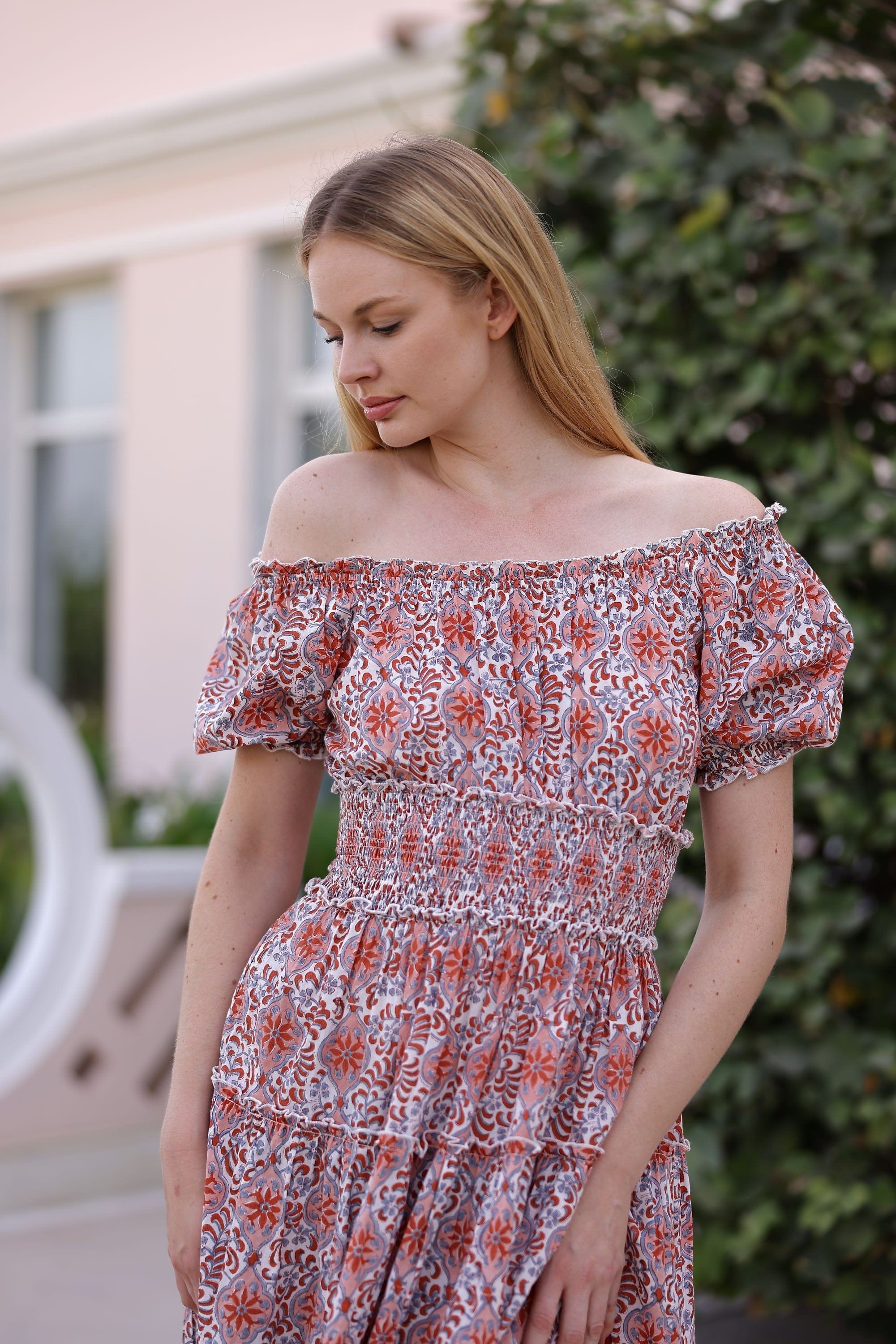 Maison Marigold Dress Santorini Maxi