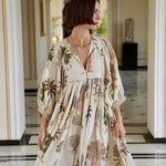 Maison Marigold Dress XS/S / Natural Palm Taj Maxi Dress