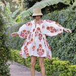 Maison Marigold Dress XS/S / Orange Pink Taj Mini Dress