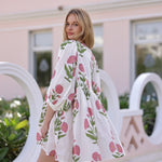 Maison Marigold Dress XS/S / Pink Flower Taj Mini Dress