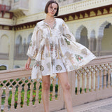 Maison Marigold Dress XS/S / Palm Natural Taj Mini Dress