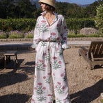 Maison Marigold Skirt XS / Pink Flower Montecito Wide Leg Pant