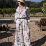 Maison Marigold Skirt XS / Pink Flower Montecito Wide Leg Pant