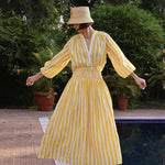 Maison Marigold Skirt S / Yellow Stripe Porto Skirt