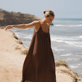 Malfi Dress - Brown