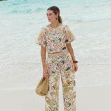 Marie Oliver CABANA-PANT-WOVEN-PRINT BENNETT PANT