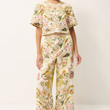 Marie Oliver CABANA-PANT-WOVEN-PRINT BENNETT PANT