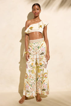 Marie Oliver CABANA-PANT-WOVEN-PRINT BENNETT PANT