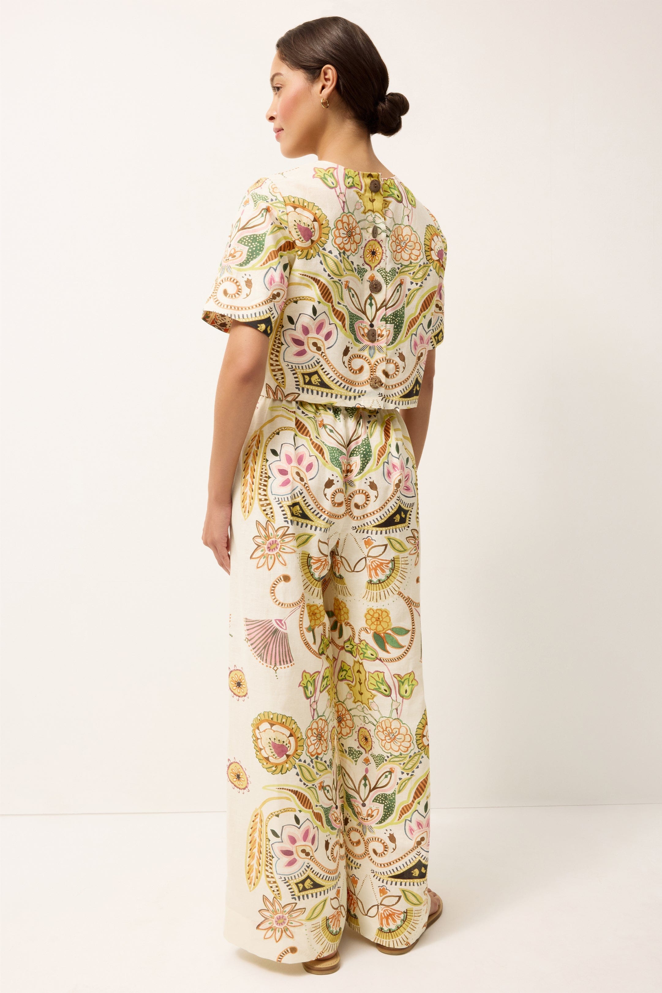 Marie Oliver CABANA-PANT-WOVEN-PRINT BENNETT PANT