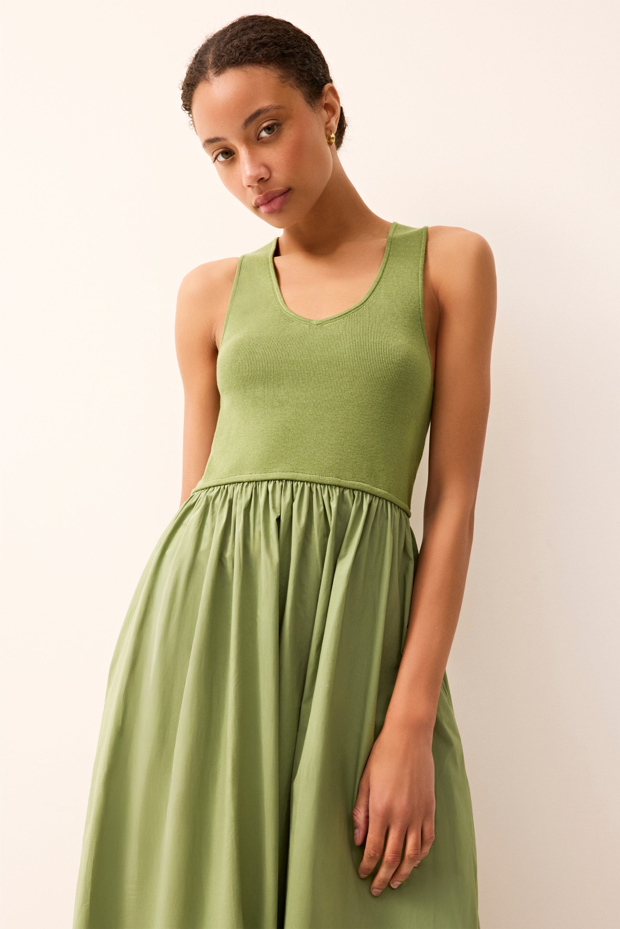 Anya Dress - Watercress / L Anya Dress - Watercress / L