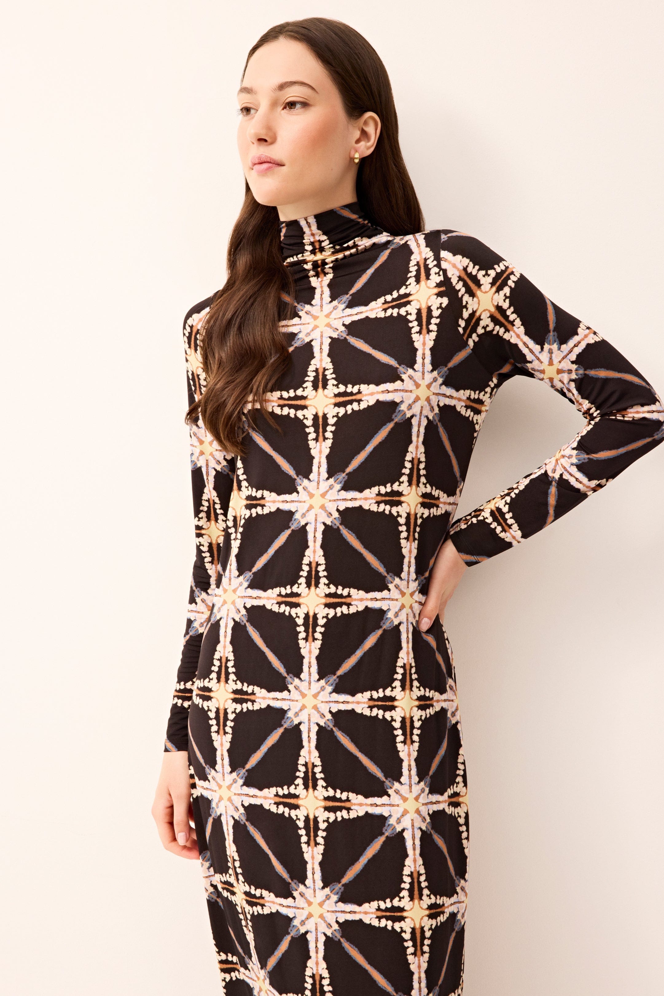 Marie Oliver DRESSES-MAXI-LONG-KNIT-PRINT-CS PAXTON DRESS