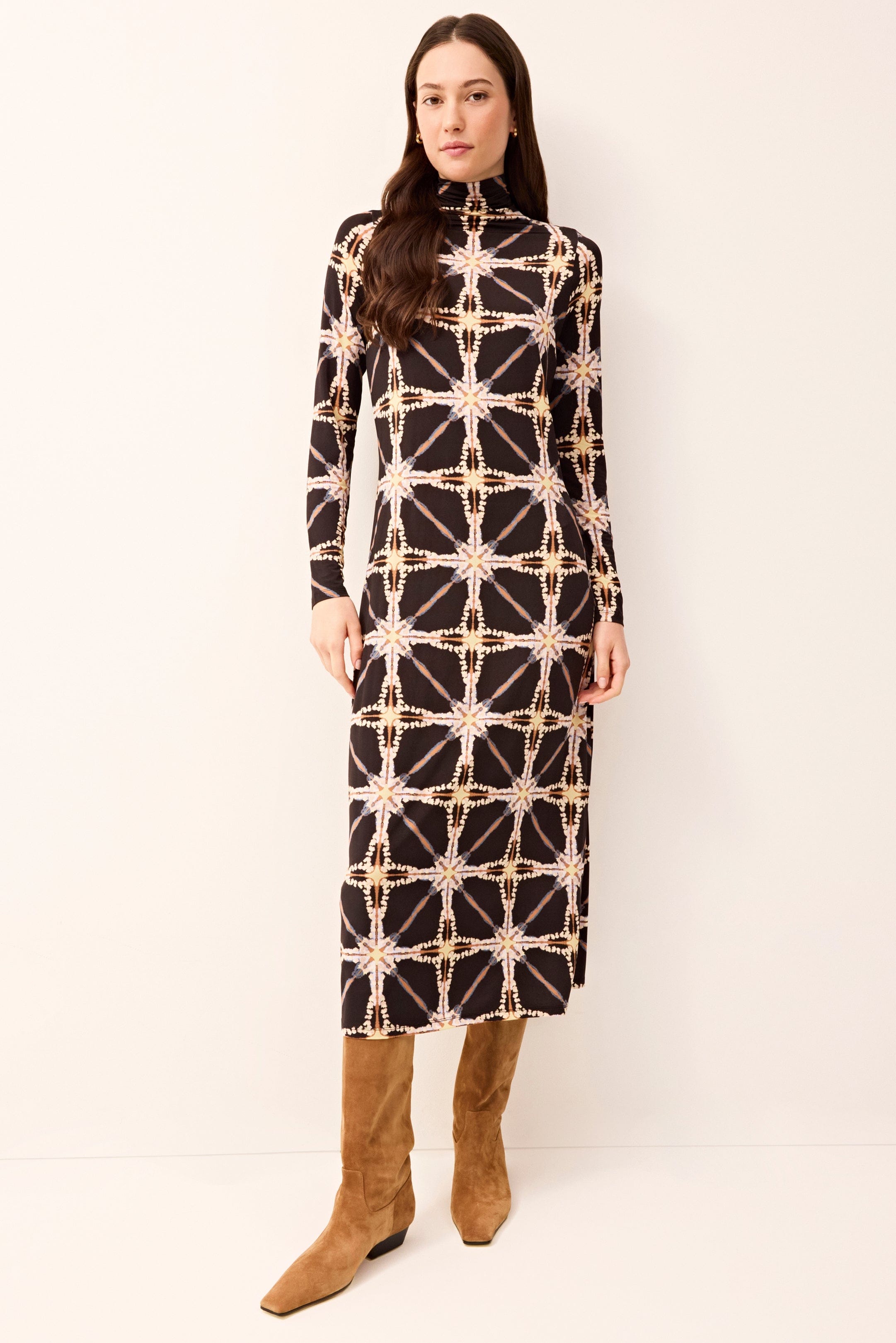 Marie Oliver DRESSES-MAXI-LONG-KNIT-PRINT-CS PAXTON DRESS