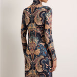 Marie Oliver Paxton Dress in Saddle