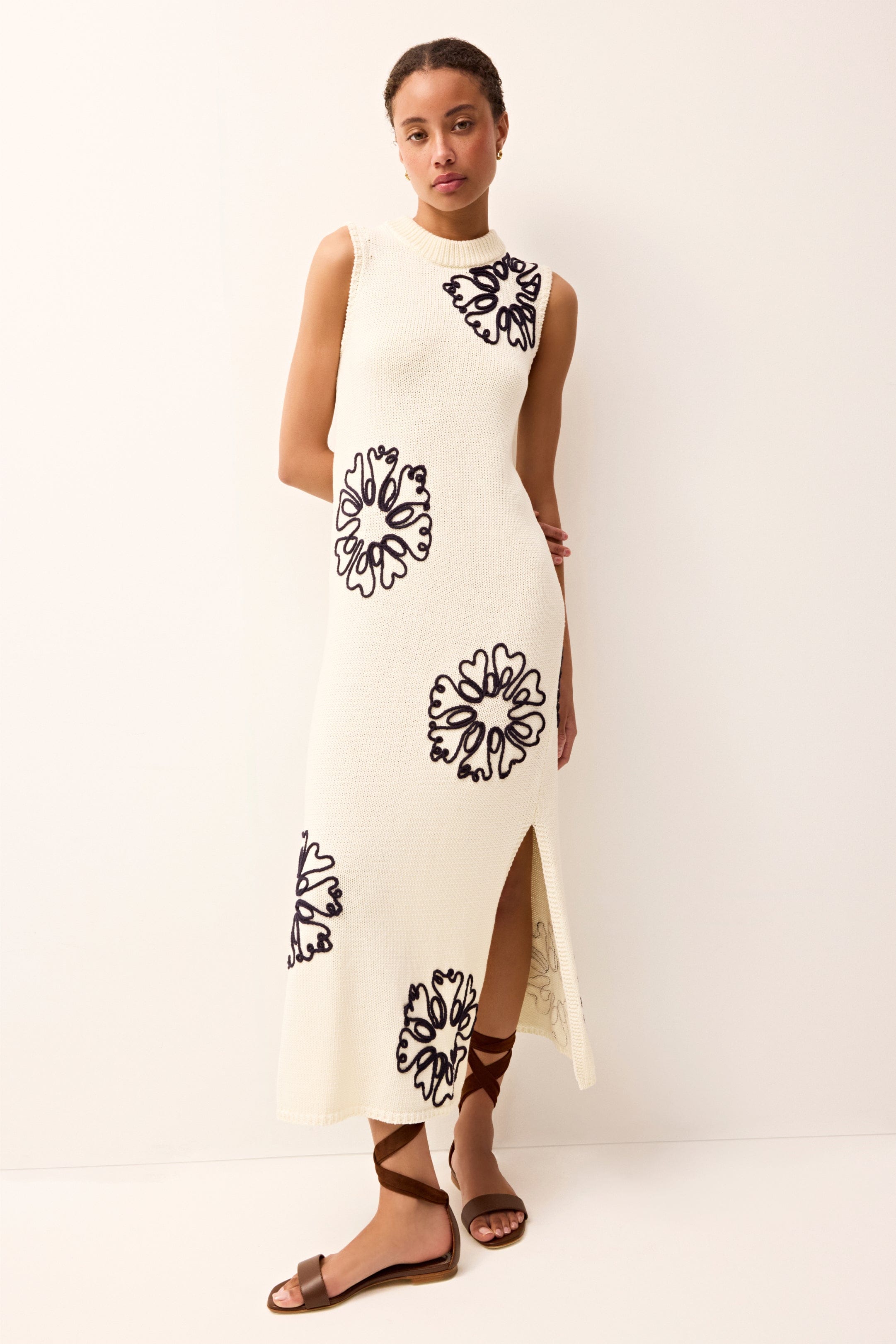 Marie Oliver DRESSES-MAXI-SLVS-KNIT-NOVELTY-FF PATRICIA DRESS