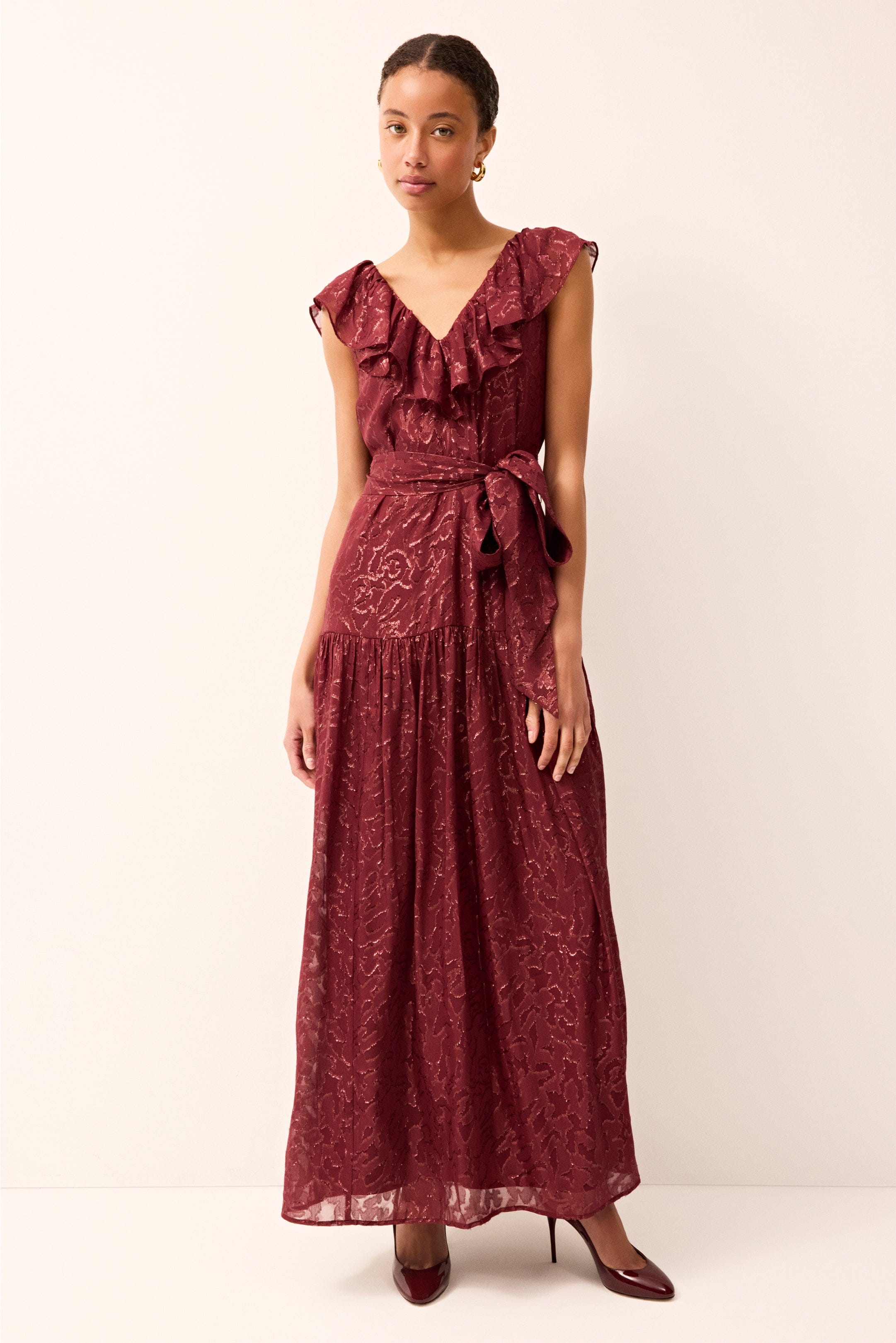 Marie Oliver DRESSES-MAXI-SLVS-WOVEN-NOVELTY FRANCINE DRESS