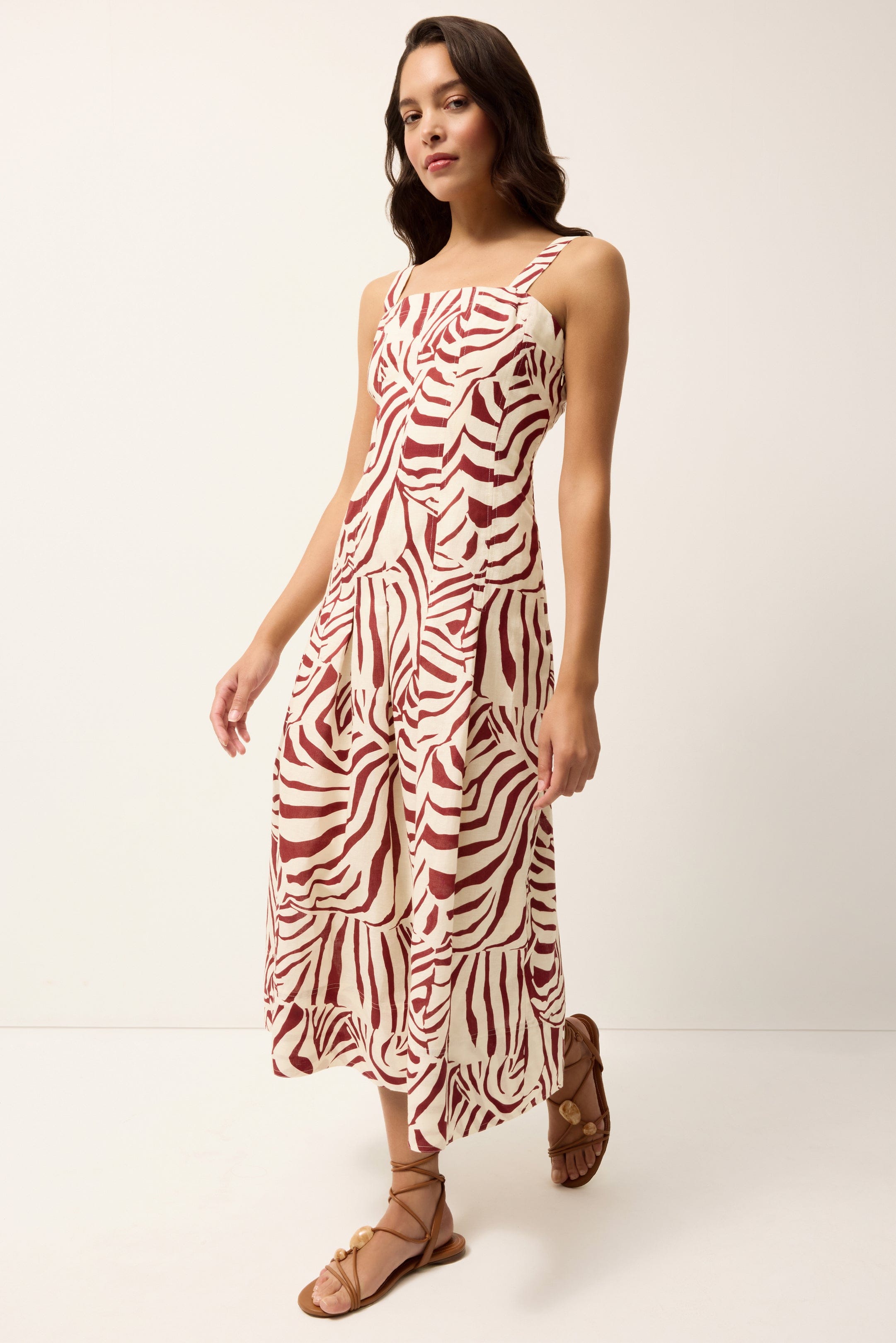 Marie Oliver DRESSES-MAXI-SLVS-WOVEN-PRINT DIXON DRESS