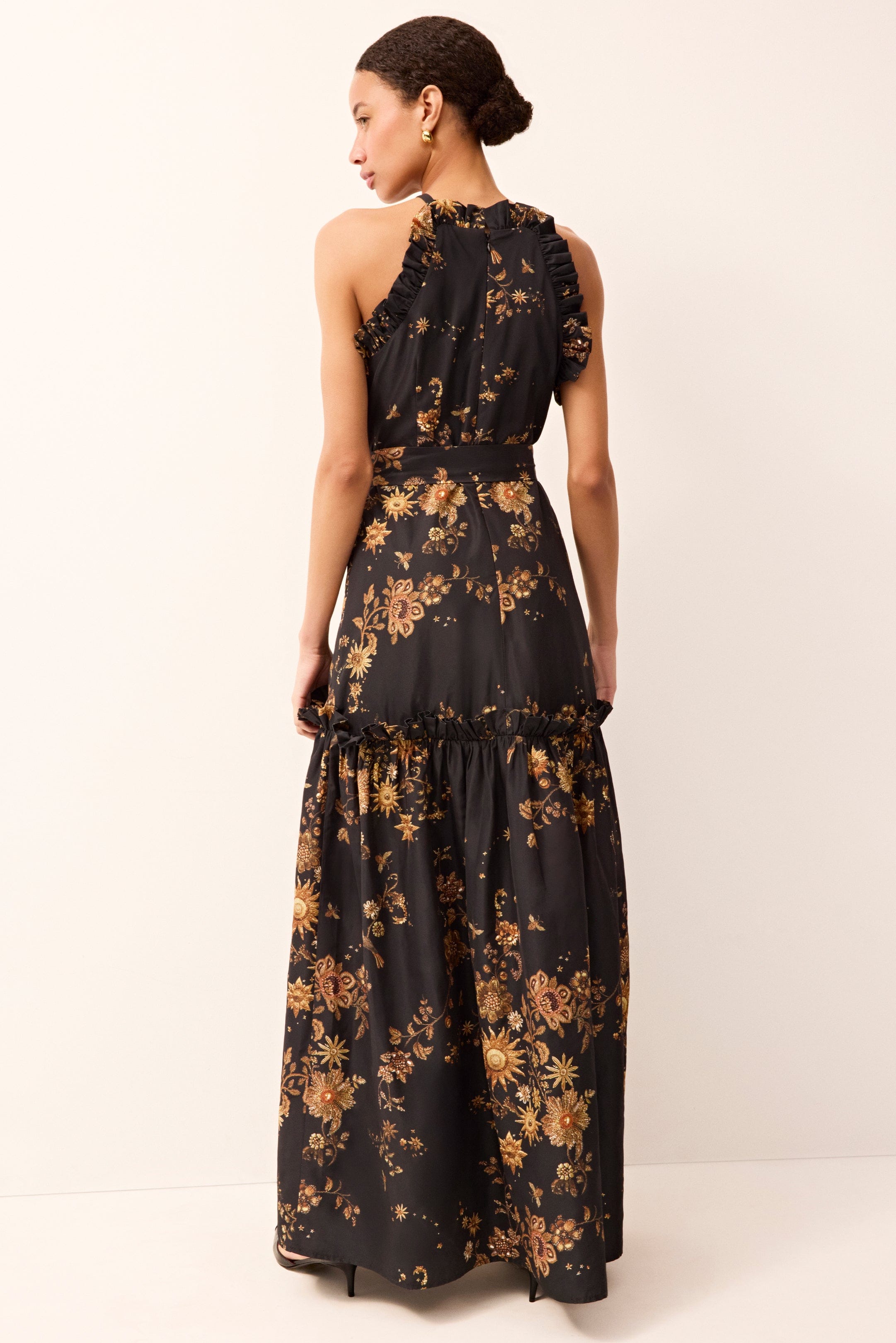 Marie Oliver DRESSES-MAXI-SLVS-WOVEN-PRINT KEENAN DRESS