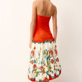 Marie Oliver DRESSES-MAXI-SLVS-WOVEN-PRINT QUILLA DRESS