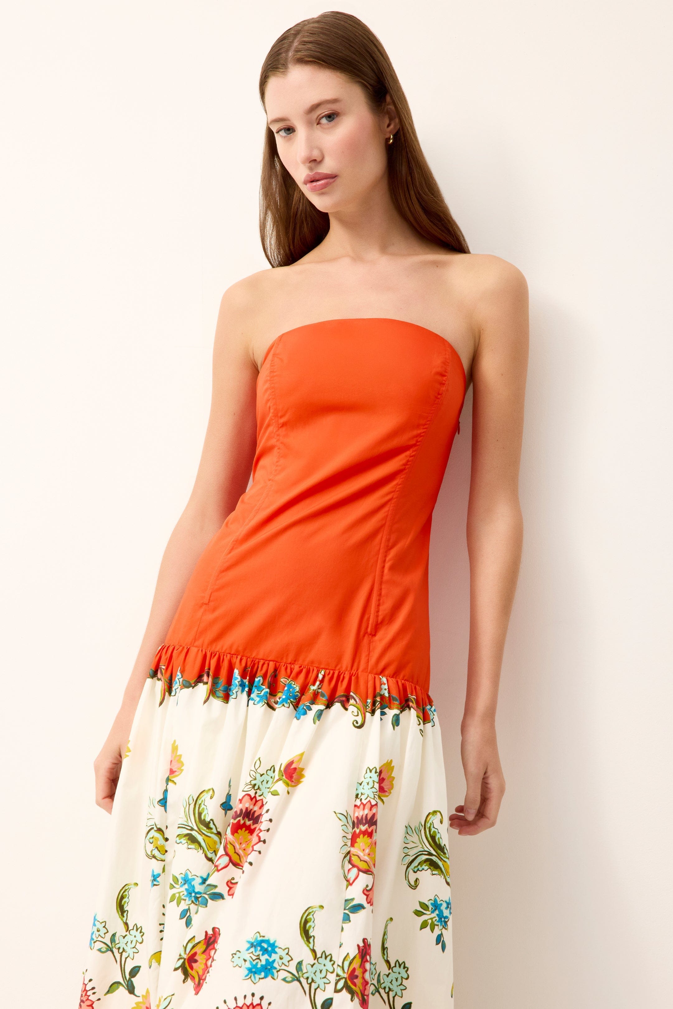 Marie Oliver DRESSES-MAXI-SLVS-WOVEN-PRINT QUILLA DRESS