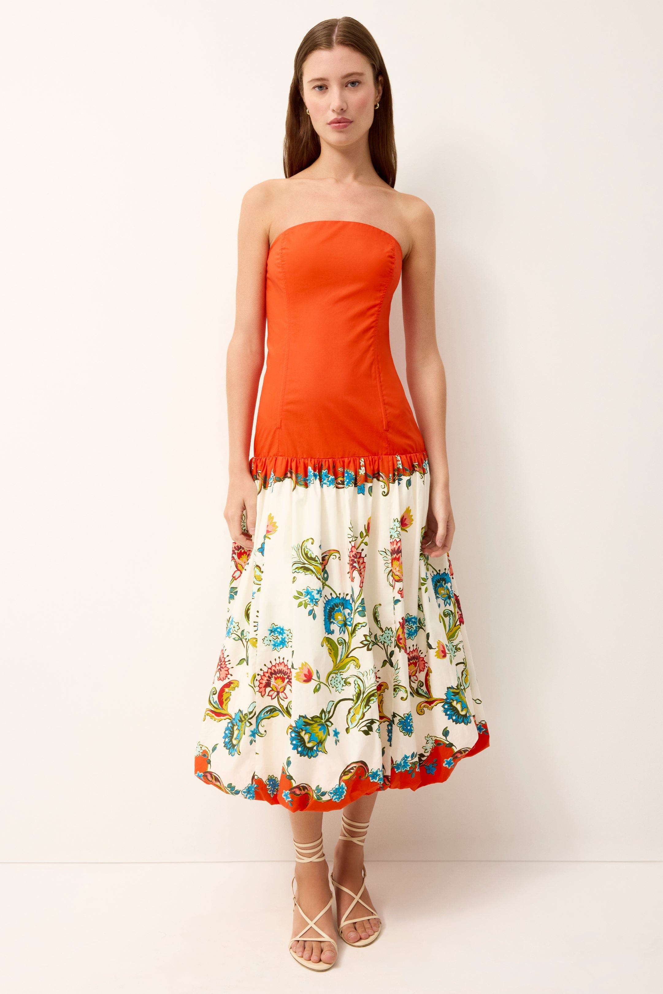 Marie Oliver DRESSES-MAXI-SLVS-WOVEN-PRINT QUILLA DRESS