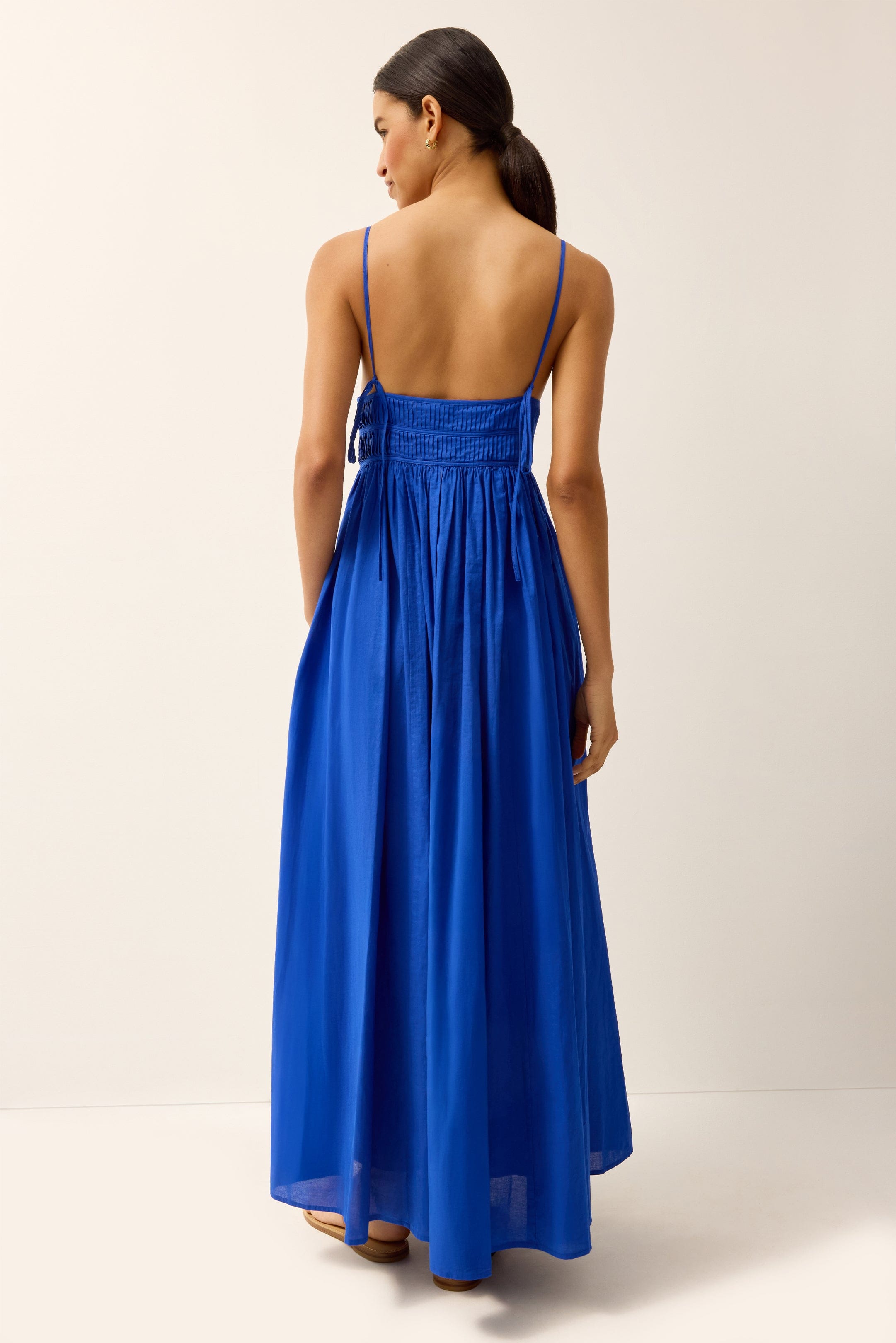 Marie Oliver DRESSES-MAXI-SLVS-WOVEN-SOLID BAILEY DRESS