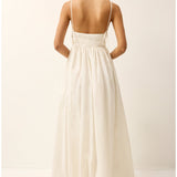 Marie Oliver DRESSES-MAXI-SLVS-WOVEN-SOLID BAILEY DRESS