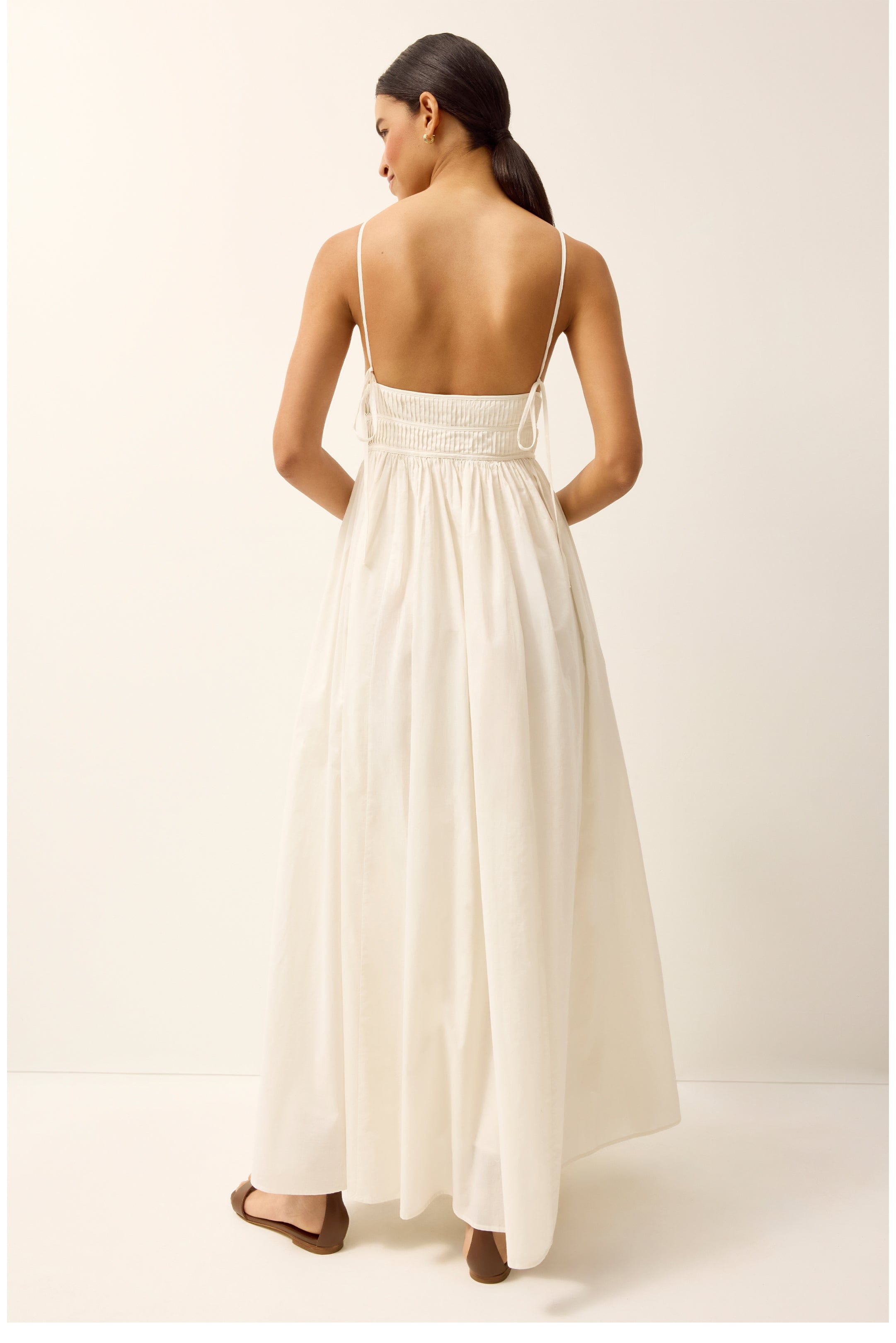 Marie Oliver DRESSES-MAXI-SLVS-WOVEN-SOLID BAILEY DRESS