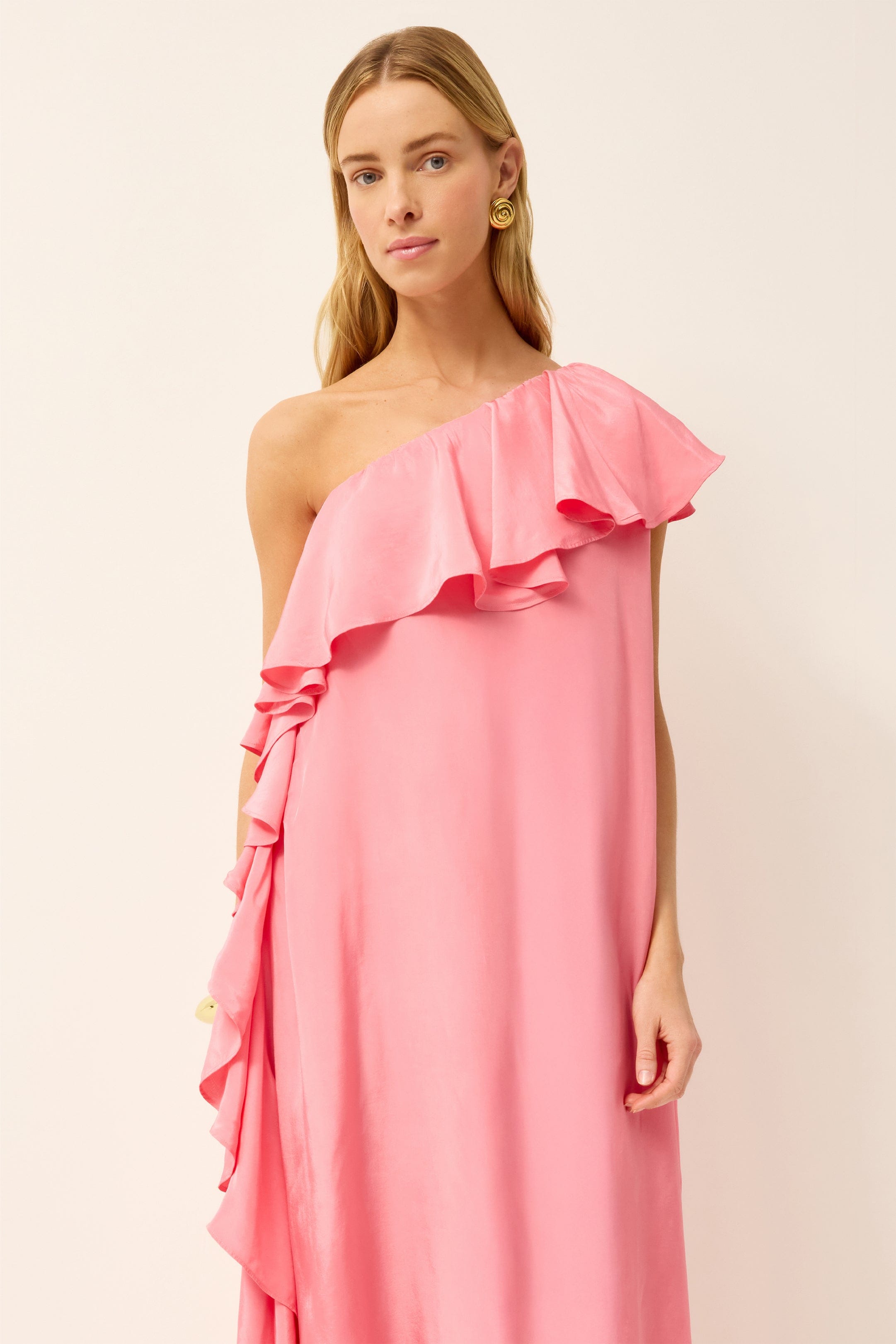Marie Oliver DRESSES-MAXI-SLVS-WOVEN-SOLID MORA DRESS