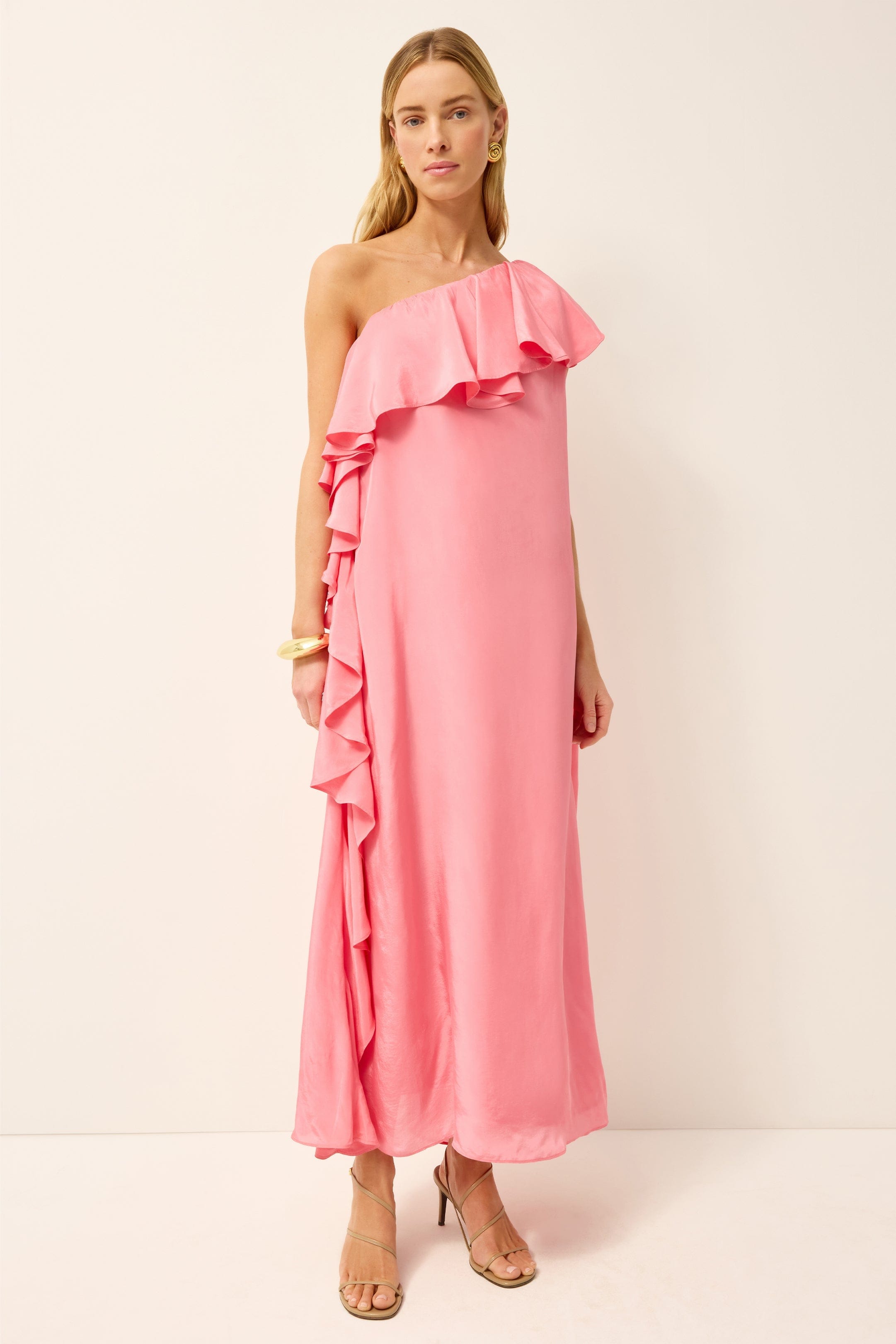 Marie Oliver DRESSES-MAXI-SLVS-WOVEN-SOLID MORA DRESS