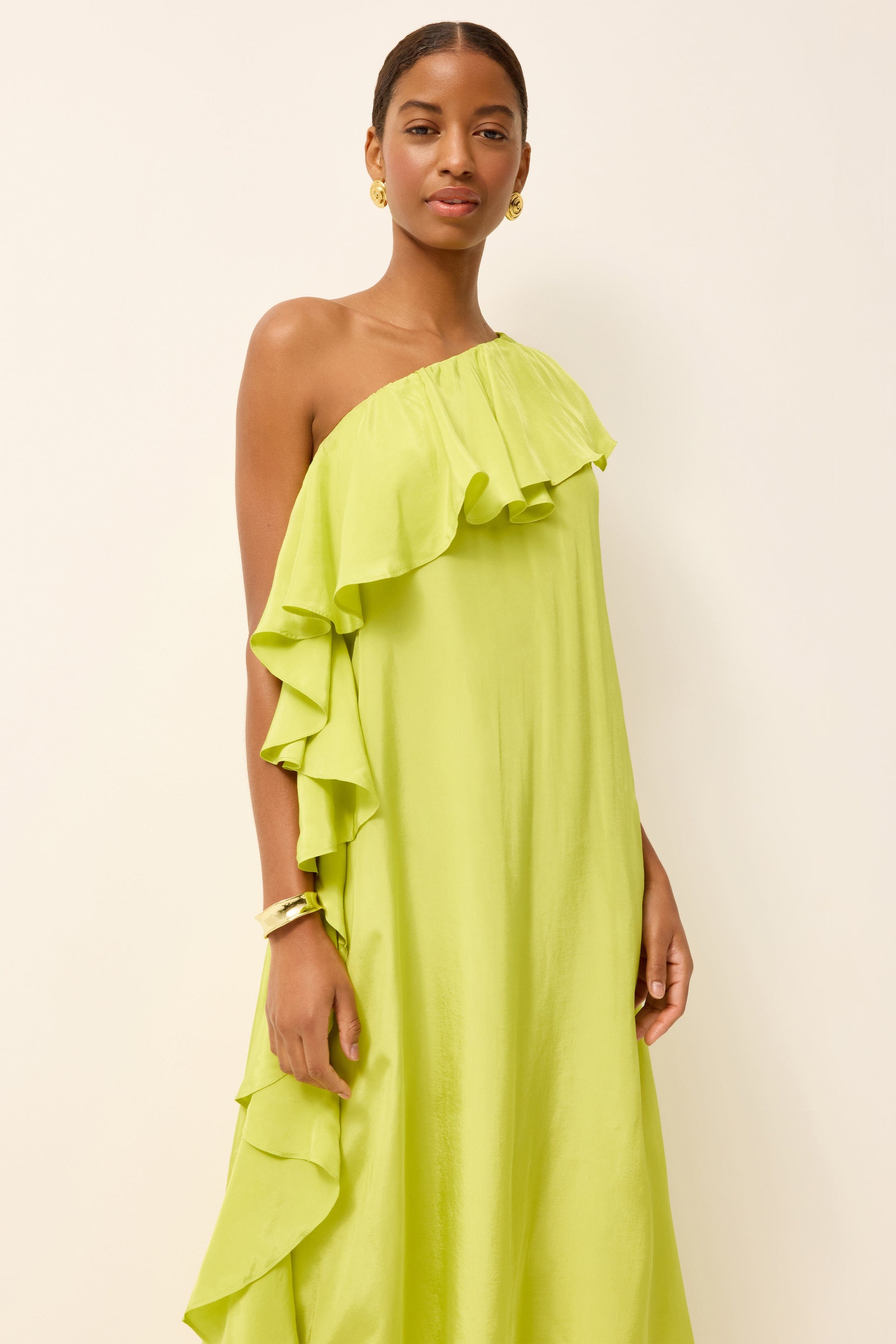 Marie Oliver DRESSES-MAXI-SLVS-WOVEN-SOLID MORA DRESS