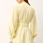 Marie Oliver DRESSES-SHORT-LONG-WOVEN-SOLID HUGHES DRESS