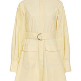 Marie Oliver DRESSES-SHORT-LONG-WOVEN-SOLID HUGHES DRESS