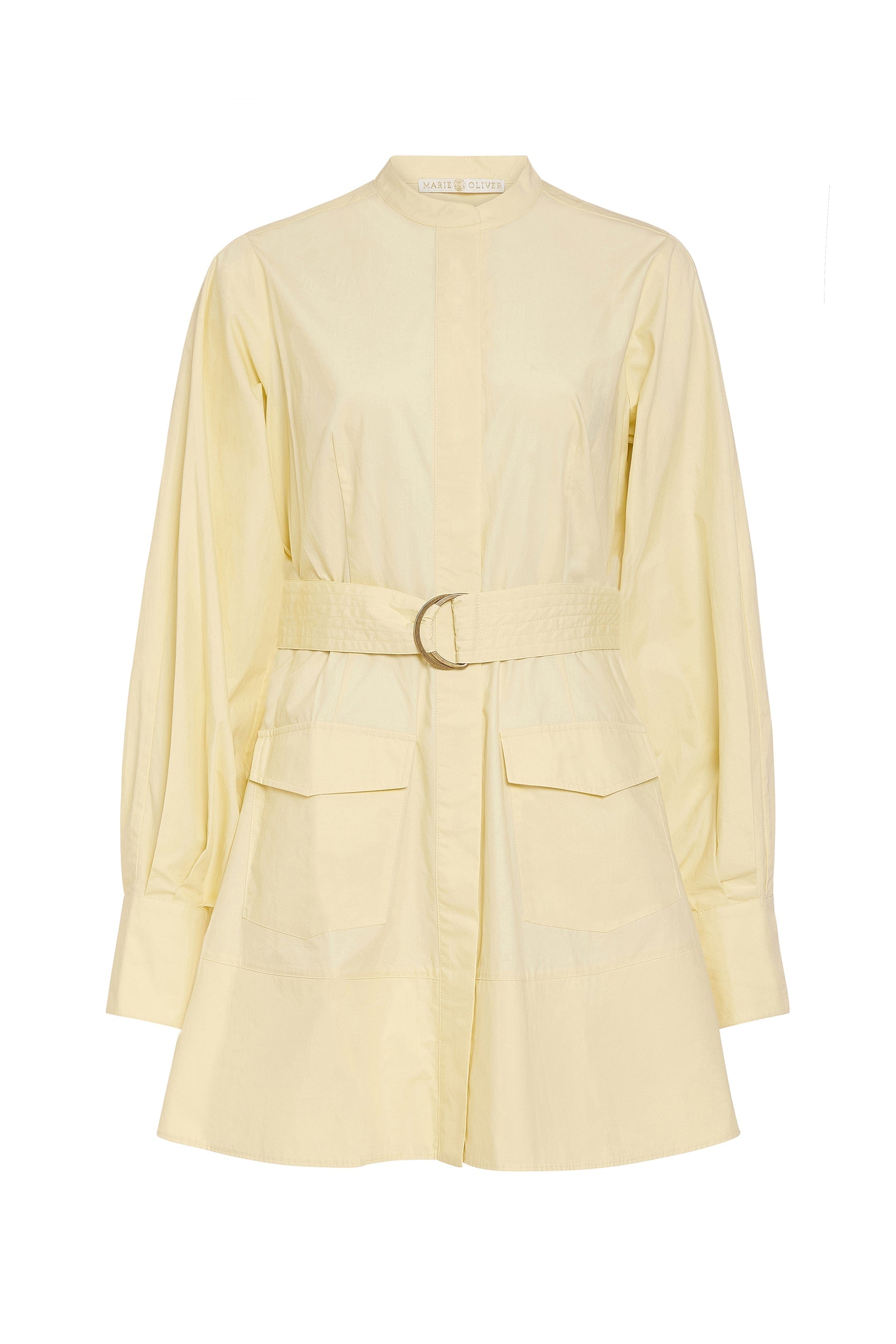 Marie Oliver DRESSES-SHORT-LONG-WOVEN-SOLID HUGHES DRESS